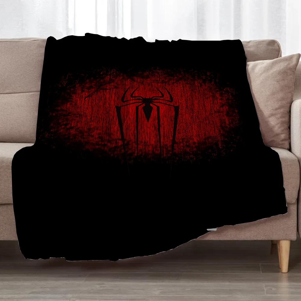 Picknick Decke für Sofa Dekoration Spider Man haarige Decken für Bettdecke 150cm x 200cm flauschige