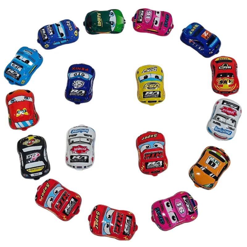 1/64 Mini Pull-back Cartoon Speelgoed Leuke Gesimuleerde Dieren Auto Vliegtuig Speelgoed, Leuk kinderspeelgoed Voor verjaardagsfeestjes, Babyfeestcadeaus