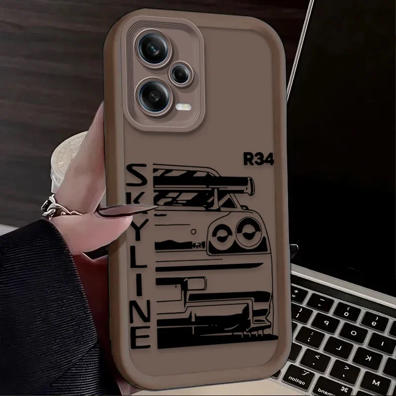 حافظة لهاتف Xiaomi Redmi Note 13 14 12 11 Pro Plus 5G 14S 12S 11S 10s 10 9 Redmi 14C 13C 12C 12 4G #5