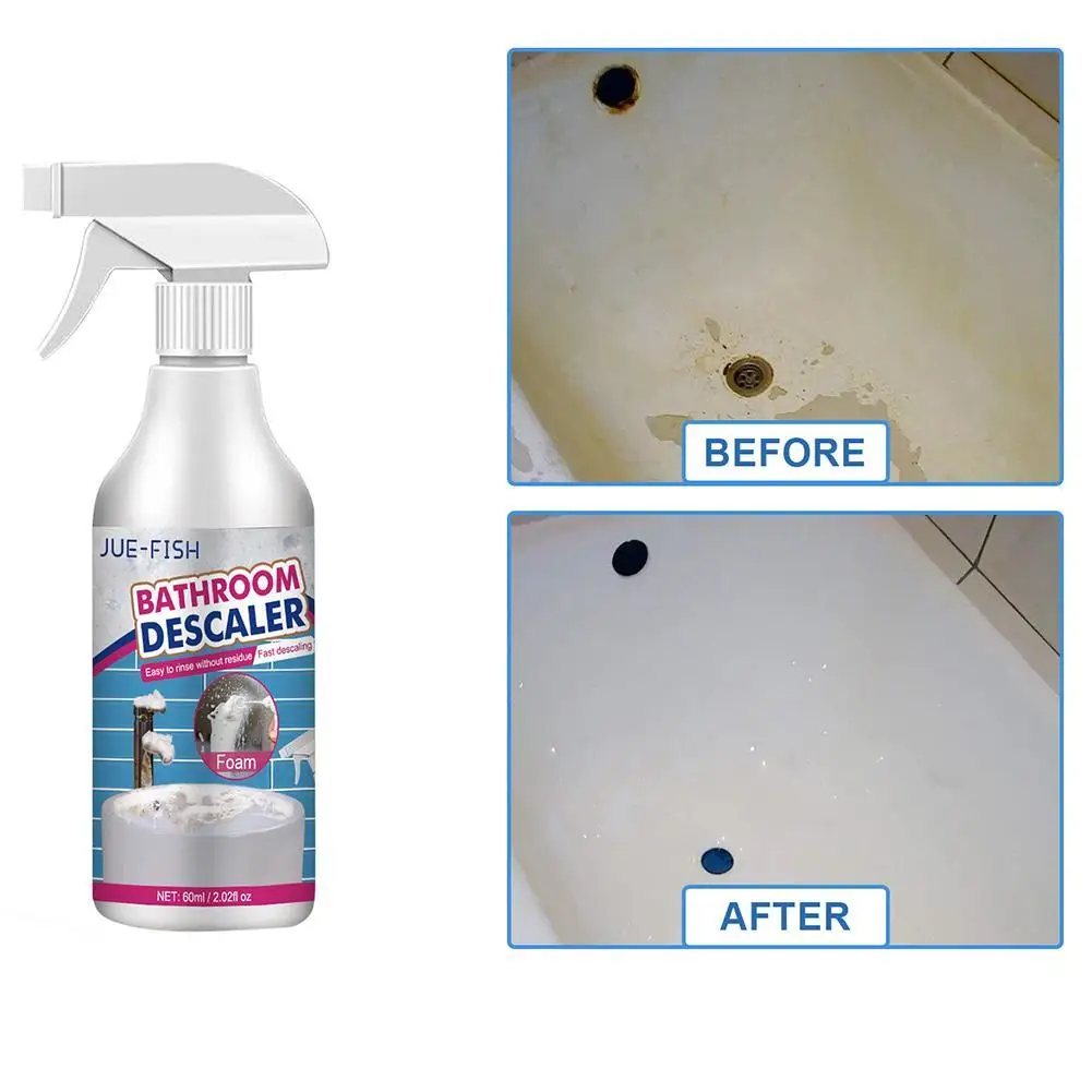 الحمام تنظيف رذاذ دش الزجاج Descaler مكافحة العفن تنظيف حوض الاستحمام المرحاض إزالة الترسبات الكلسية الأنظف حوض الاستحمام الأنظف رغوة #1