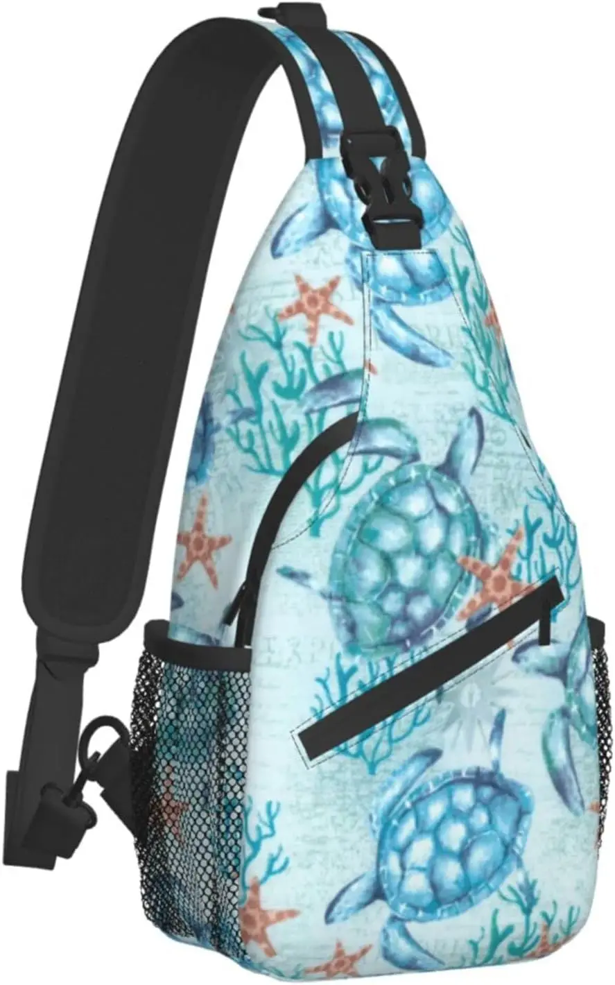 Borsa a tracolla divertente per donna uomo, borse a tracolla a tracolla con stampa animalier zaino Casual borsa a tracolla escursionismo Daypack