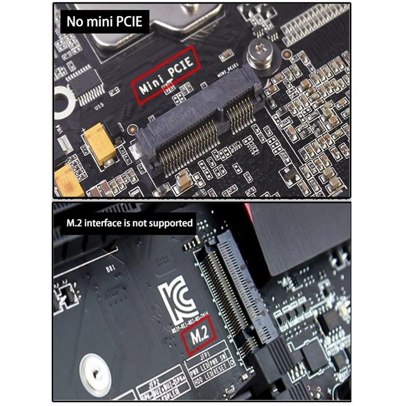 Cartão de conversão Solid State Interface, disco rígido, interface SSD, MSATA para SATA, 7Pin, SATA 3.0