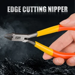 4.5'' Model Nippers Ultra-thin Single-Edged Pliers Plastic Model Tools with Non-Slip Handle for Gundam Building and Making