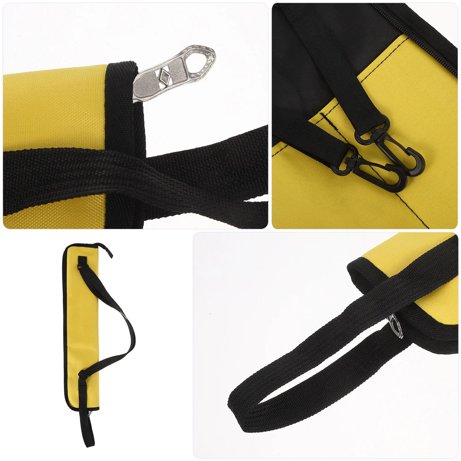 Drumstick-Tasche, Oxford-Stoff, langlebige Aufbewahrung für 4 Paar Drumsticks, tragbarer Organizer-Koffer, Percussion-Schlägel, Tragetasche