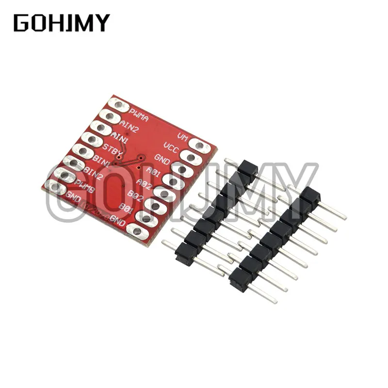 TB6612 DRV8833 Dual Motor Driver 1A TB6612FNG for Arduino Microcontroller Better than L298N