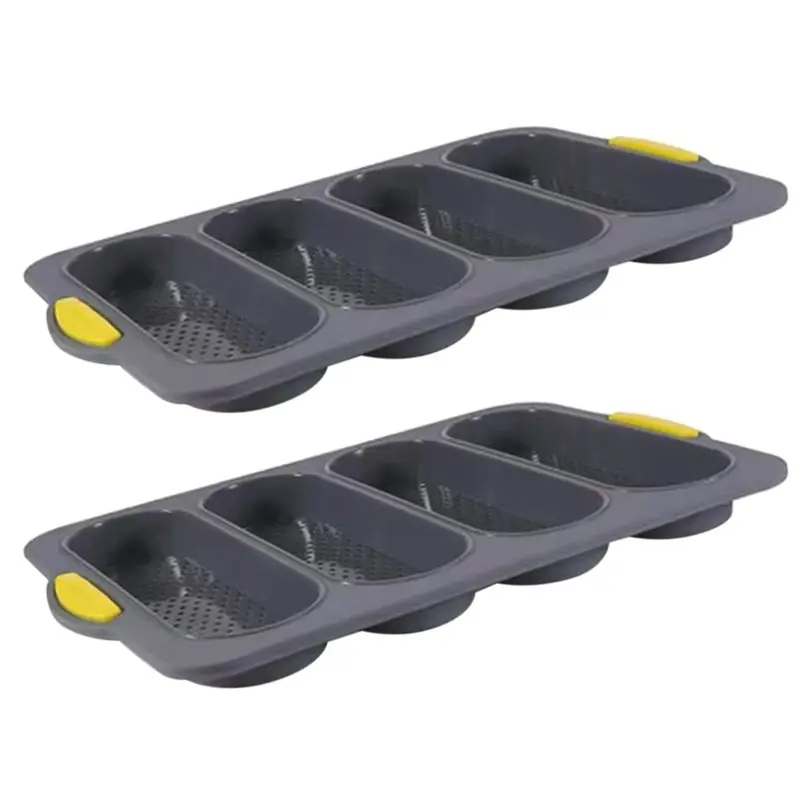 

2025 трендовая форма для хлеба в ресторане, силиконовая форма для выпечки, инструмент для духовки-багеты, антипригарный противень для выпечки, кухонные принадлежности для выпечки, аксессуары