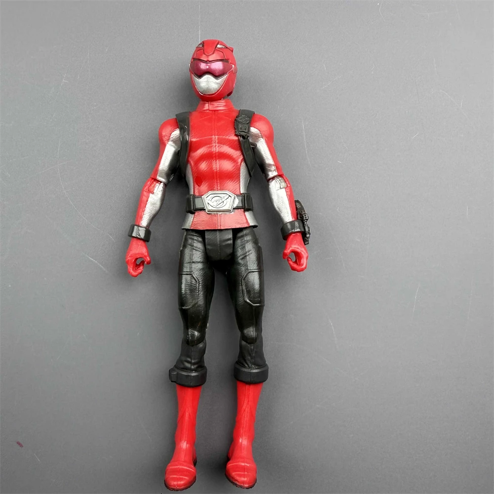 Hasbro Power Rangers Red Ranger Blue Ranger, productos auténticos a granel de 6 pulgadas, modelo defectuoso, figura de acción, regalo de cumpleaños