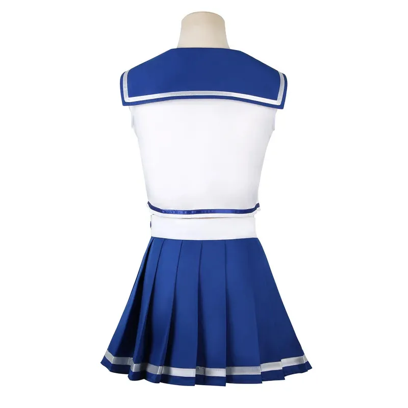 زي Hemixush Anime OSHI NO KO التأثيري Hoshino Rubii زي الحفلات مجموعة كاملة من بدلة JK