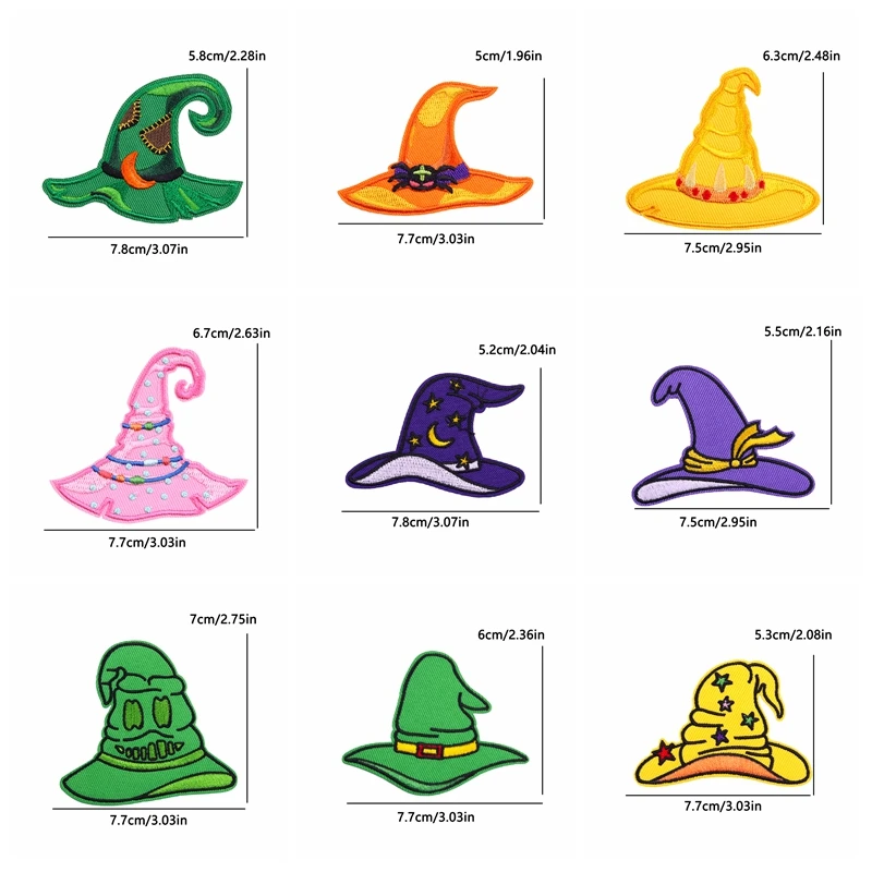 Parche bordado termoadhesivo Halloween rosa – Dibujos para planchar - imagen 2