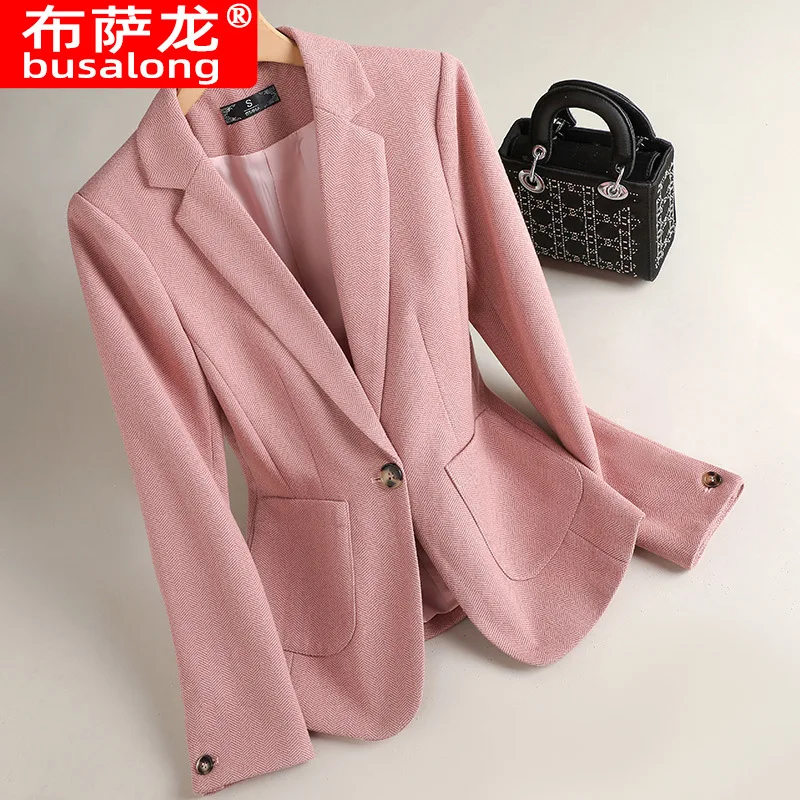 

New Stylish Fashion Suit Casual Women's Long Sleeve Professional Blazer Formal Jacket Workwear8650