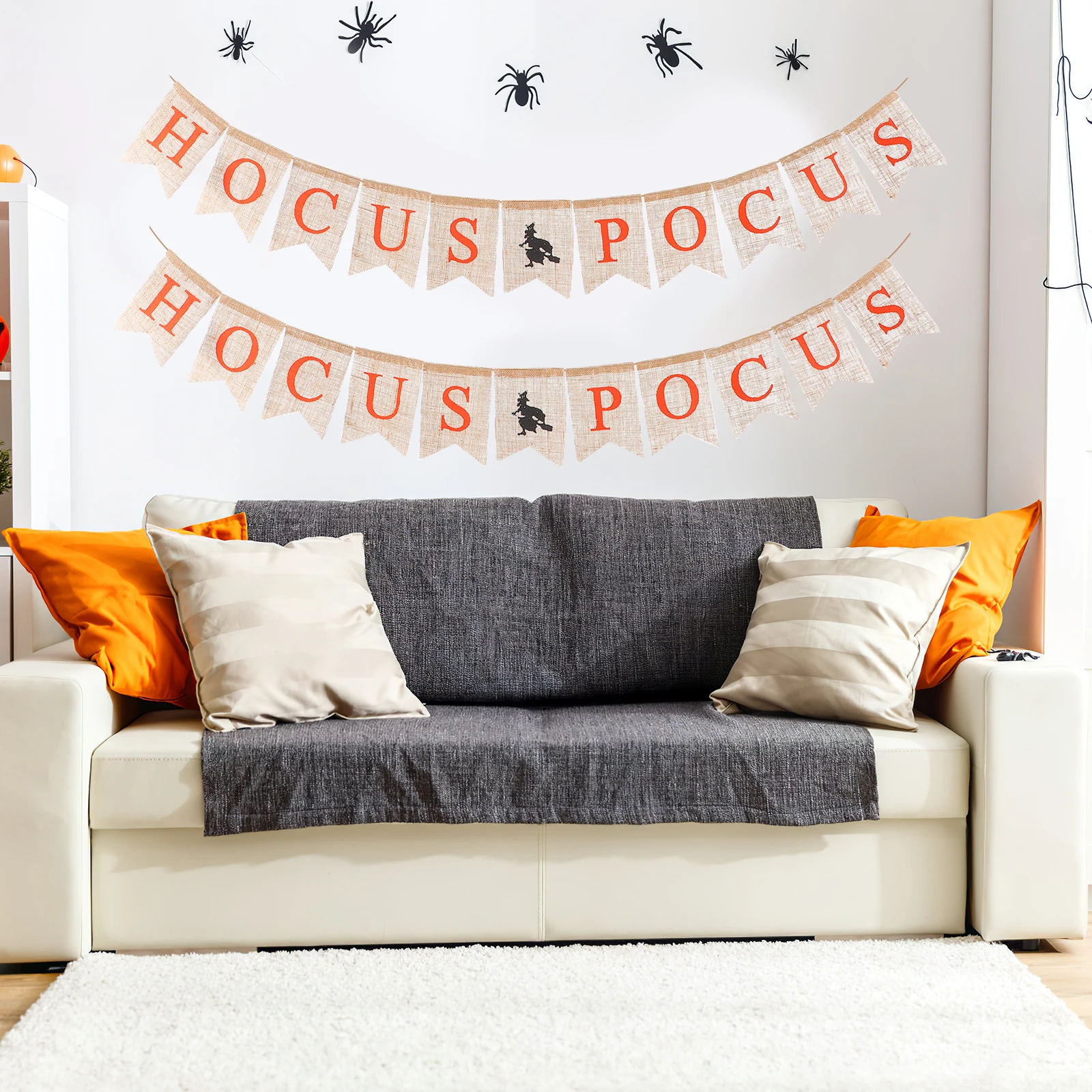 

Home Decoration Creative Halloween Banner Hanging European and American Room Letter