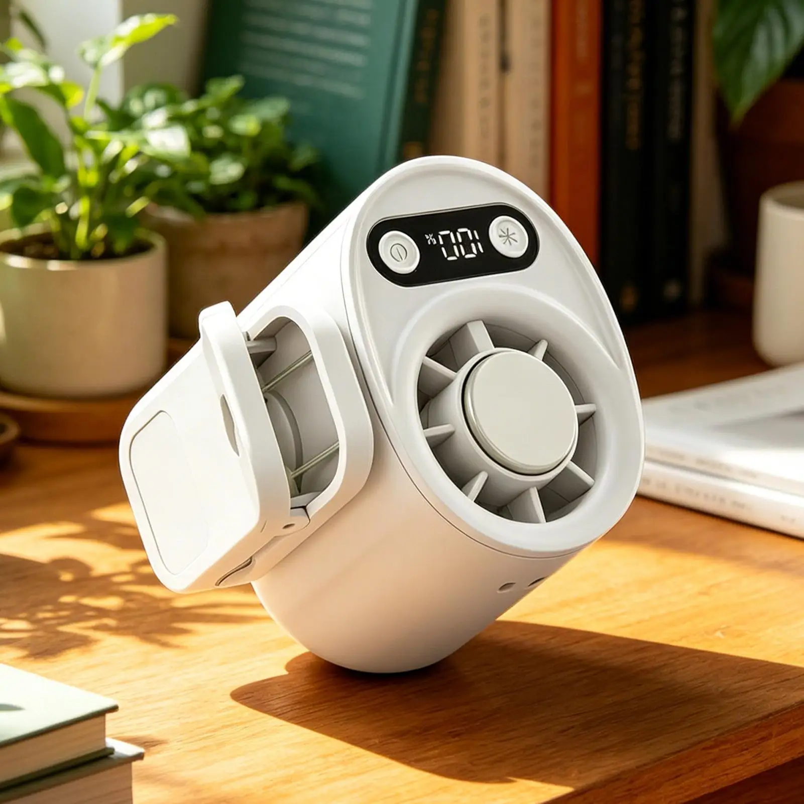

Clamp On Fan Quiet Adjustable Rechargeable USB Portable Fan With Clip For Commuting Travel Camping Golf Beach Music Festival