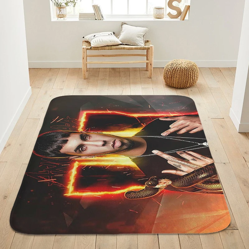 

Hallway Room Floor Carpet D-Anuel AA Kitchen Custom Doormat Entrance Door Waterproof Bathroom Non-slip Mat Home Decor Items