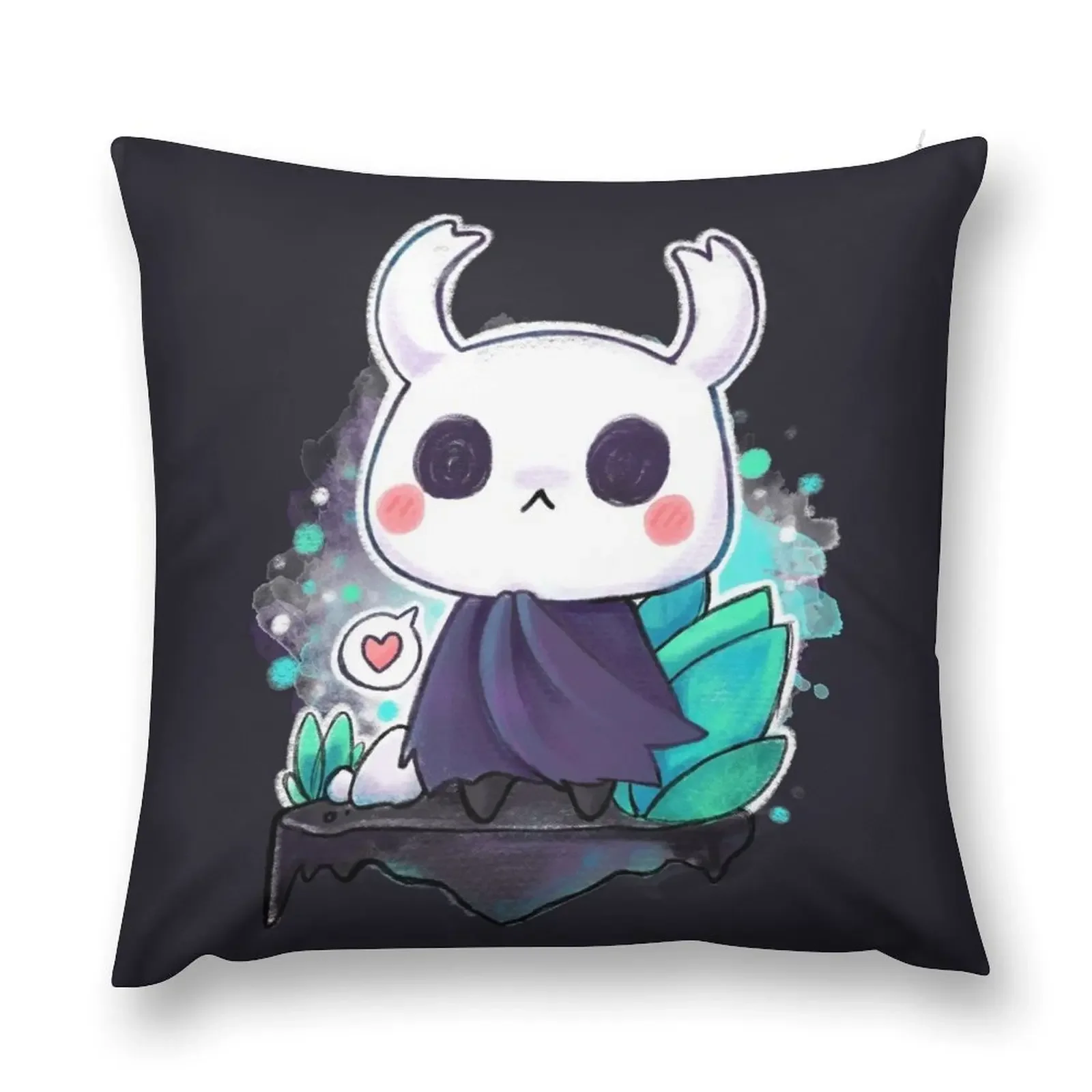 

Chibi Hollow Knight Throw Pillow bed pillows Cushion Cover Luxury pillow