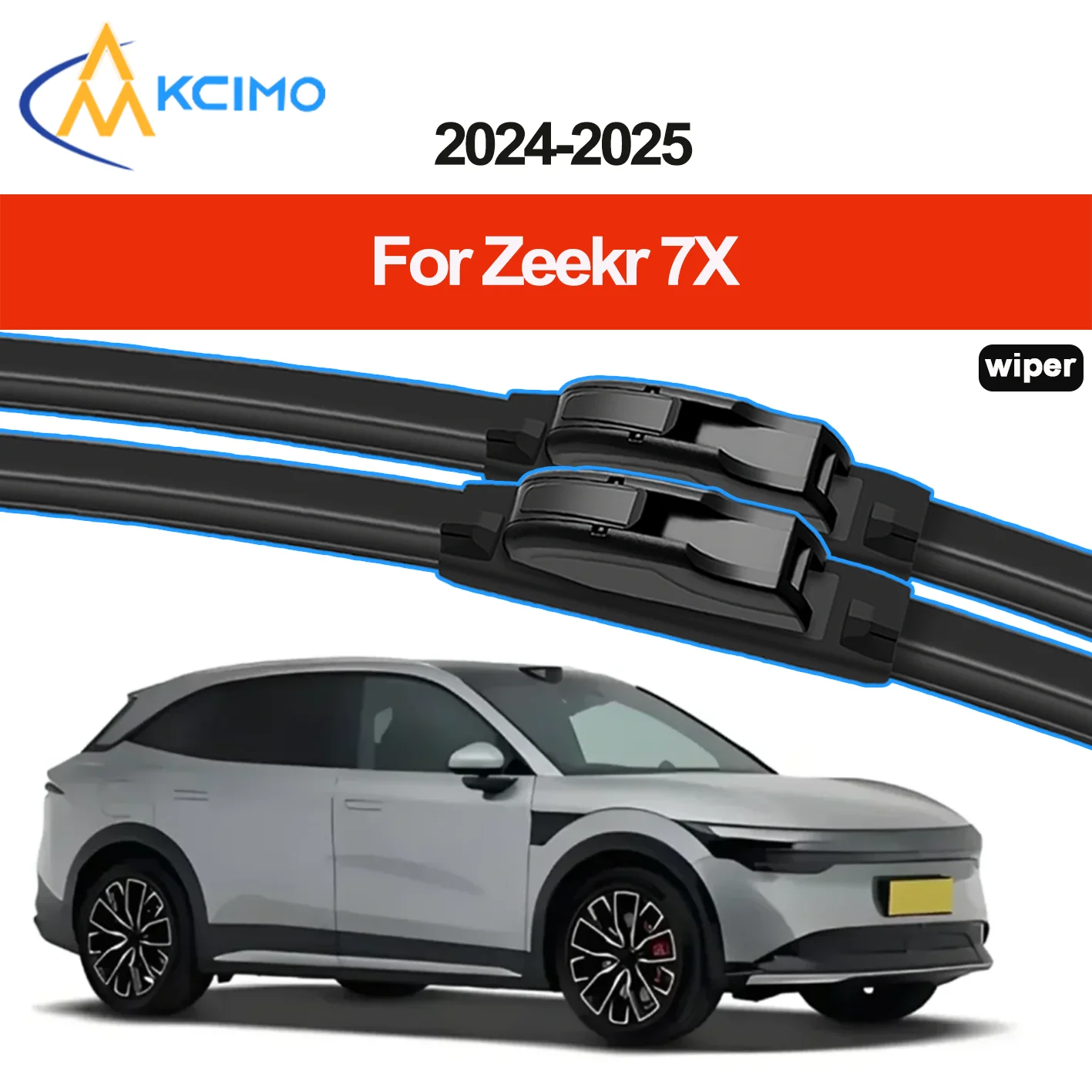 

2pcs Windshield Wiper Blades Suitable for Zeekr Zeekr 7X 2024-2025 Front Windshield Auto Wipers Blade Accessories 2025 2024 Year