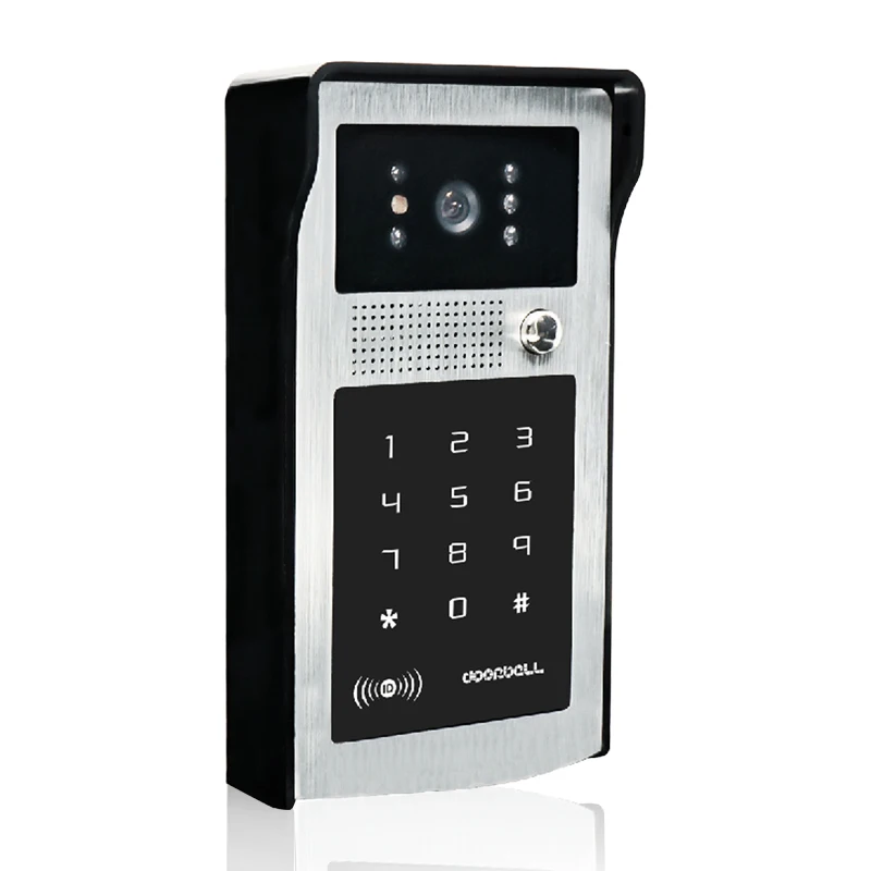 Tuya 2MP 1080P  Wireless WIFI Video Door Phone Motion Detection IP Doorbell Rfid Access Control System