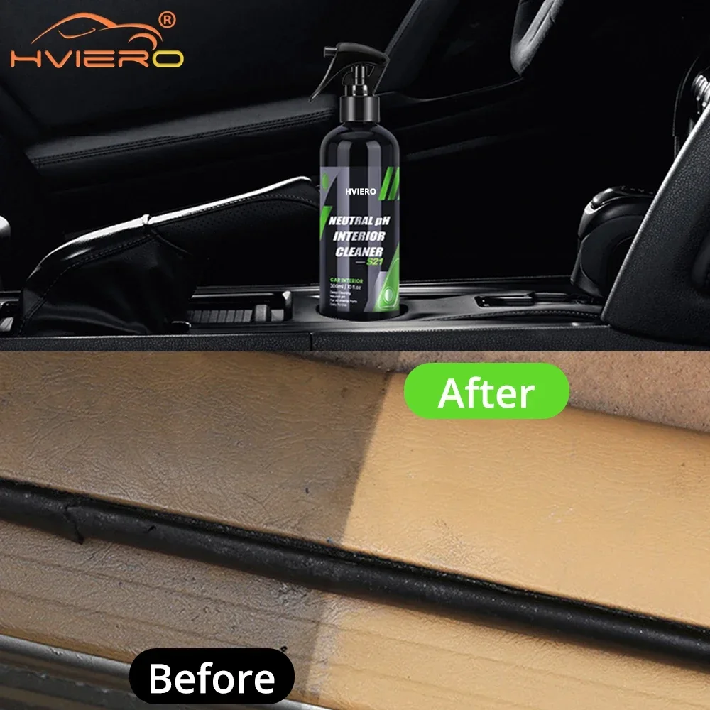 

Auto Paint Care Neutral Car Cleaner Interior Plastic Refreshing Liquid Leather Repair Dry Foam Spray Foaming Agent Tool 50-300ML