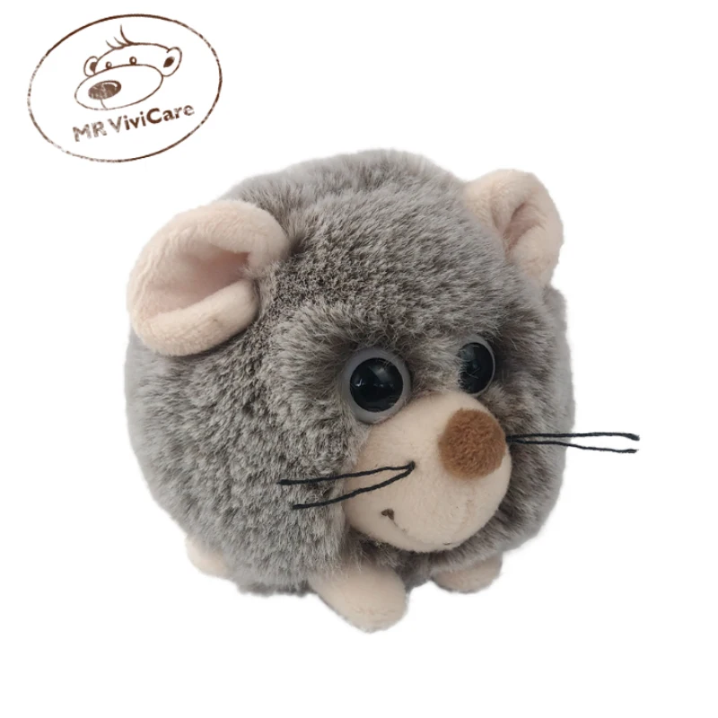 Extra Soft Real Life Mini Gray Rats Mouse Plush Toy Lifelike Mice Stuffed Animals Toys Birthday Kids Pets Christmas Gifts