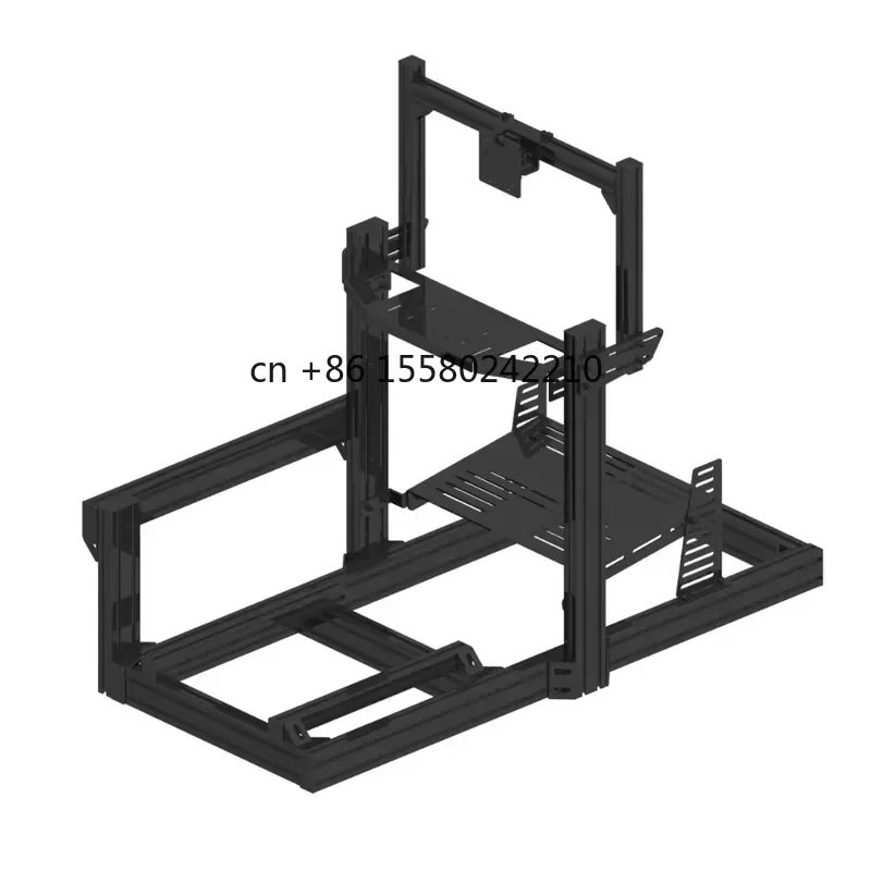 Wholesale Aluminum Extrusion Cockpit Racing Rig Direct Car Driving Simulator Virtual Game Simulator Racing Wheel