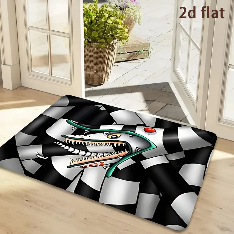Spanish Funny Hotel Quote Printed Doormat Entry Casual Rug Anti Slip Floor Mat For Outdoor Porch Entry Decor Use