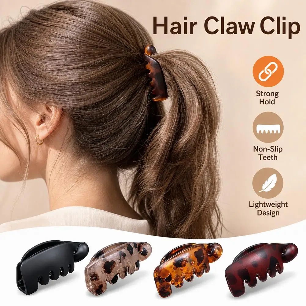 Bananen-Haarspange für Frauen, rutschfest, für hohe Pferdeschwänze, starker Halt, französische Twist-Haarspange für dickes Haar, Haaraccessoires – Detail 7