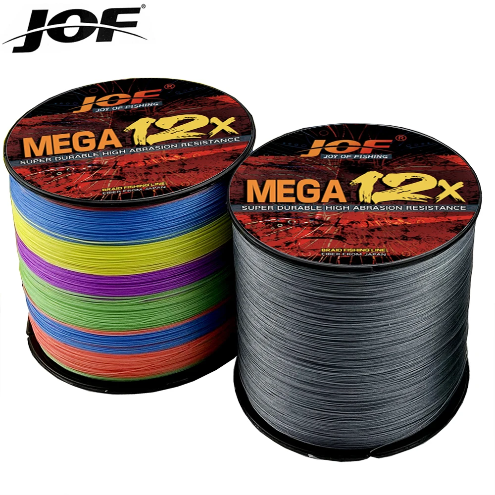 1000M Ultra-smooth Fishing Line PE Braided Multifilament X12 New Diameter 0.16mm-0.55mm Pesca Saltwater Multi-color Fishing Tool