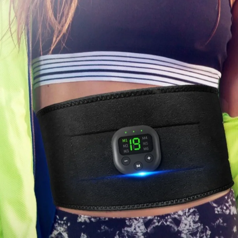 

Массажер для талии, портативный формирователь с зарядкой через USB, электрический тренажер для рук, бедер, ног, пояс для коррекции фигуры, фитнес-массажер, массажер от целлюлита