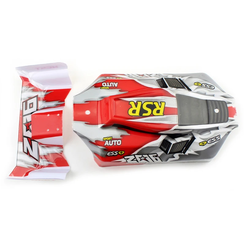 Car Body Shell Kit PVC Printed Car Body RC Car Parts Remote Control Accessories for WLtoys 1/14 144001 High Speed Racing RC Car