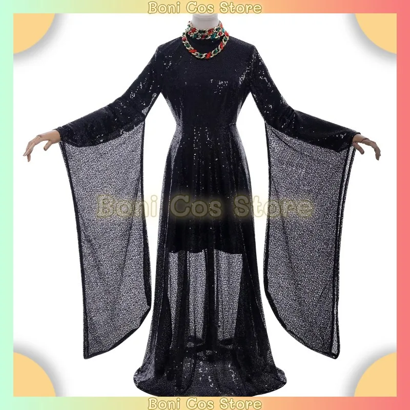 costume-da-cosplay-della-regina-nera-di-biancaneve-abito-nero-cappello-e-accessori-per-capelli-per-donne-ideale-per-halloween-carnevale-feste-e-spettacoli-teatrali
