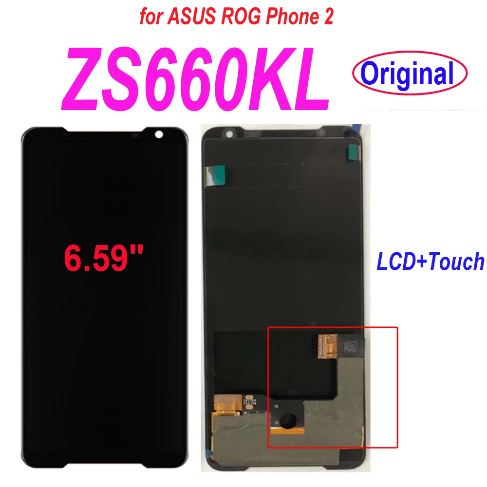 Original LCD For ASUS ROG 1 2 3 5 6 7 LCD Display Touch Screen Digitizer Assembly