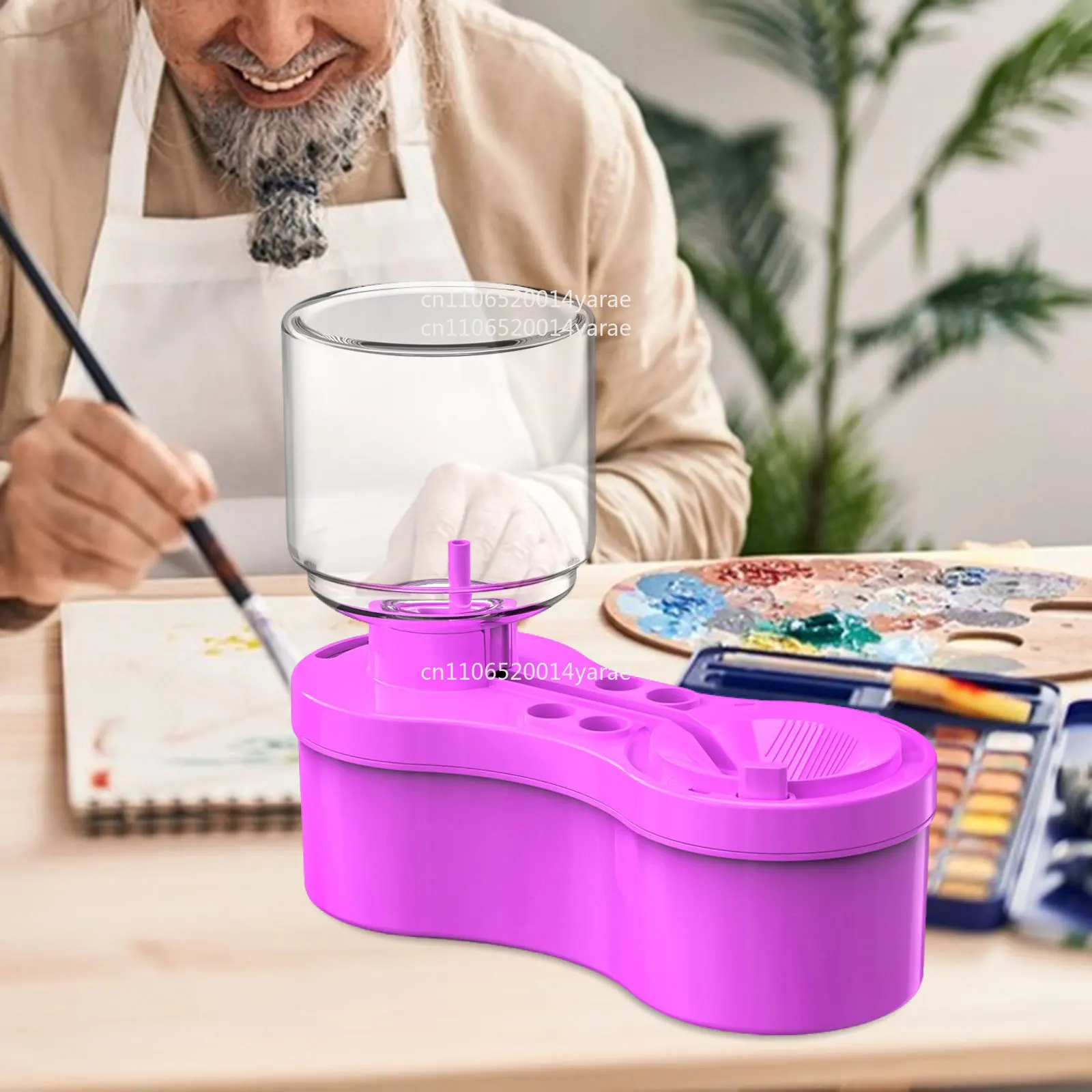 

Oil Brush Wash Pen Case Hair Paint Brush Brush Washer