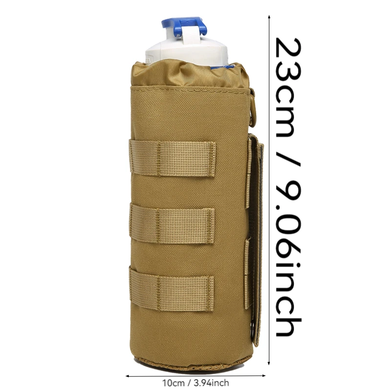 Molle Rugzak Waterfles Houder Voor Rugzak, Molle Pouch,Tactical Molle Waterfles Etui Hecht Aan Rugzak