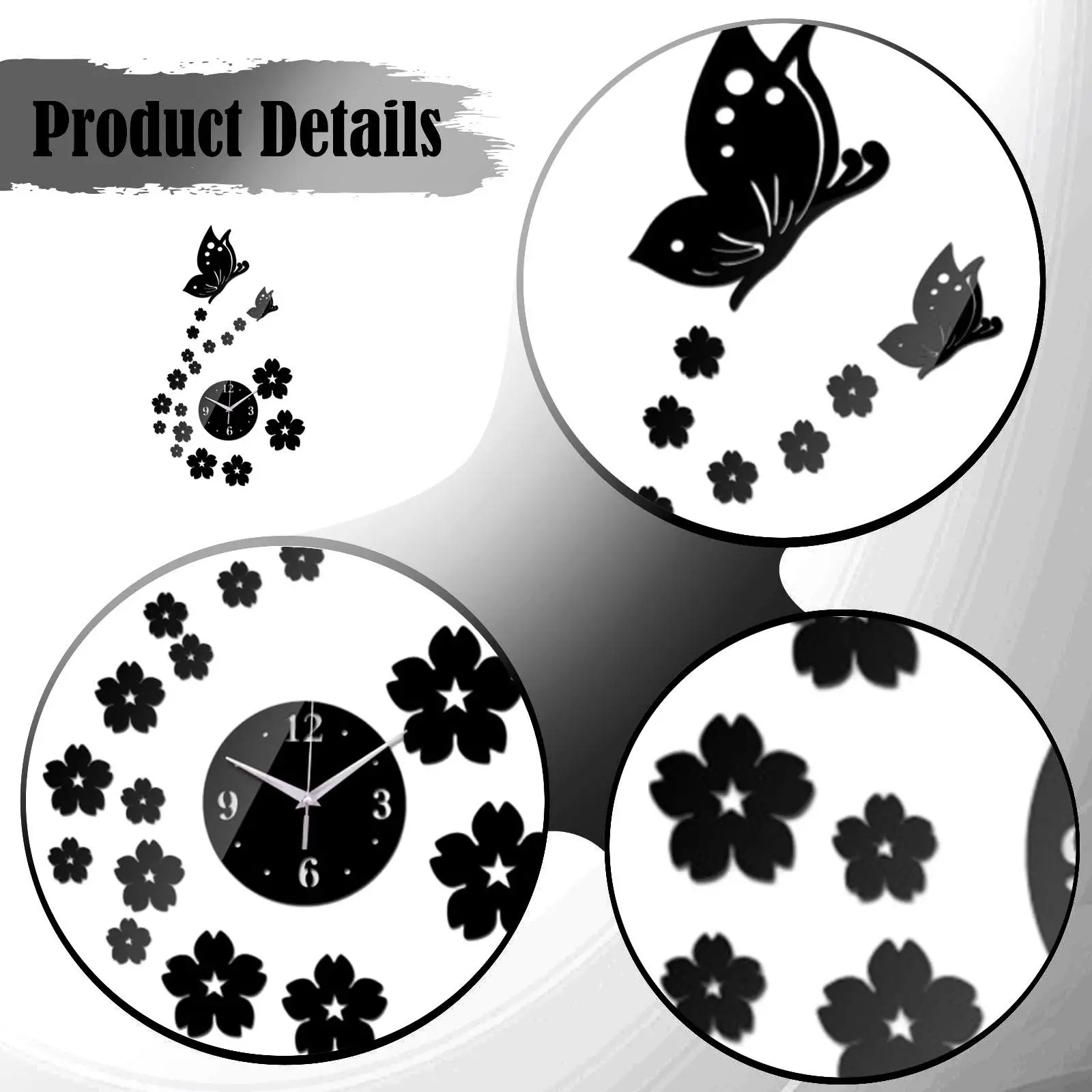 

Настенные часы DIY: современные, бесшумные, акриловые, декоративные, для дома, офиса, кухни, подарок на новоселье