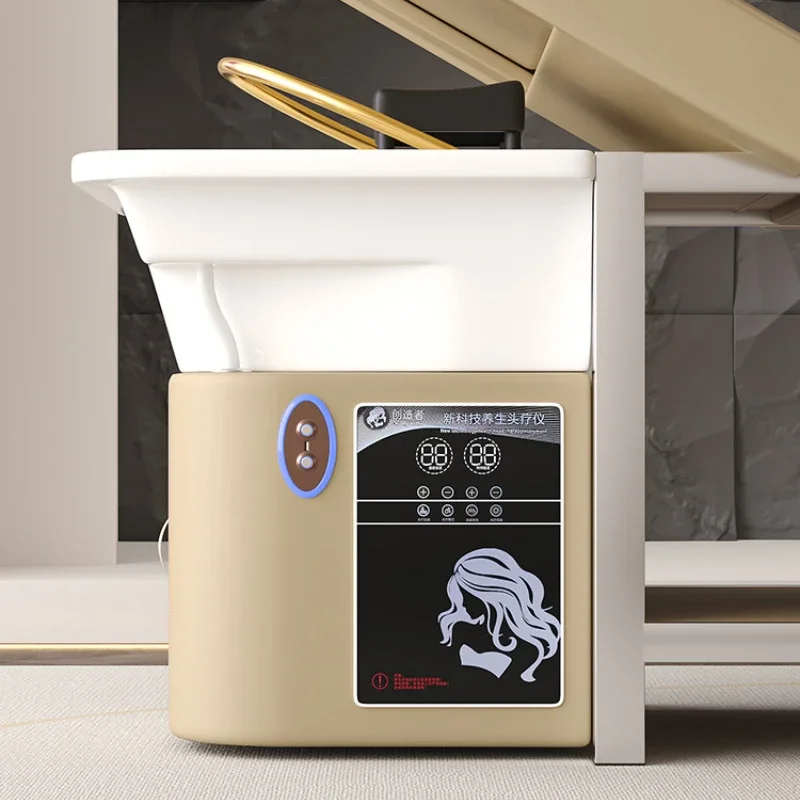 미용사 의자 헤드 샴푸 일본식 헤드 스타일리스트 백 샴푸용 가정용 미용 의자 헤드 스파 장비 스파 세척 침대