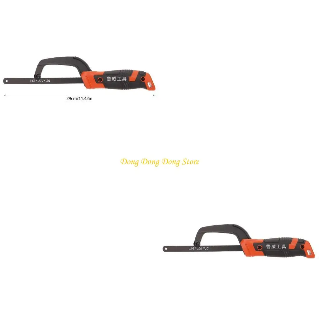 

Hacksaw With Hack Bi-Metal Blade and Cutting Guide Alluminium Frame For Easy Cutting Especially Cuts in Tight Spaces