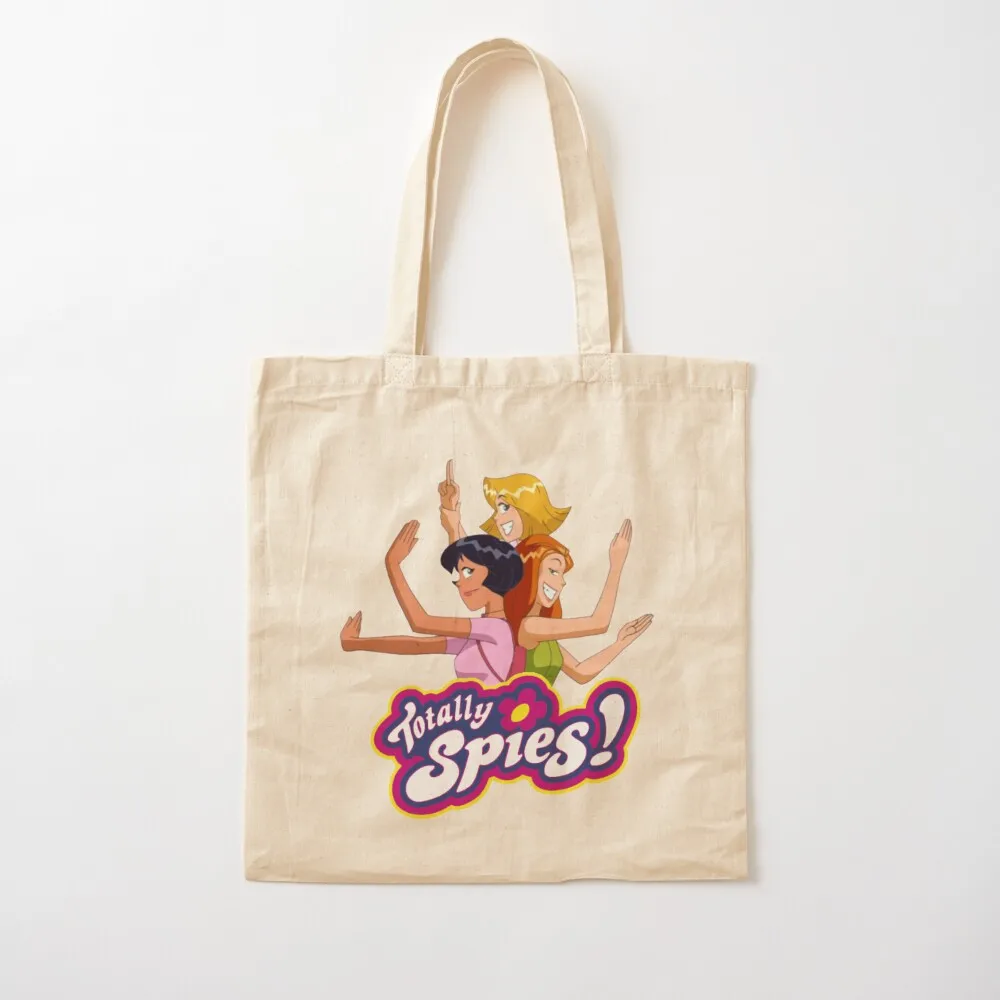 totally spies totally spies Tote Bag tote canvas Women's shopper women shopping Canvas