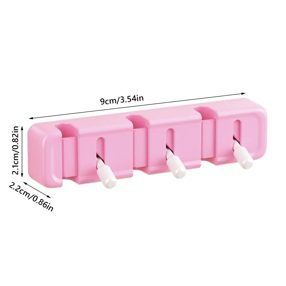 Portable Cable Organizer Wall-mounted Data Cable Storage Tool Charging Cable Storage Hook Lever-type Phone Data Cable Holder