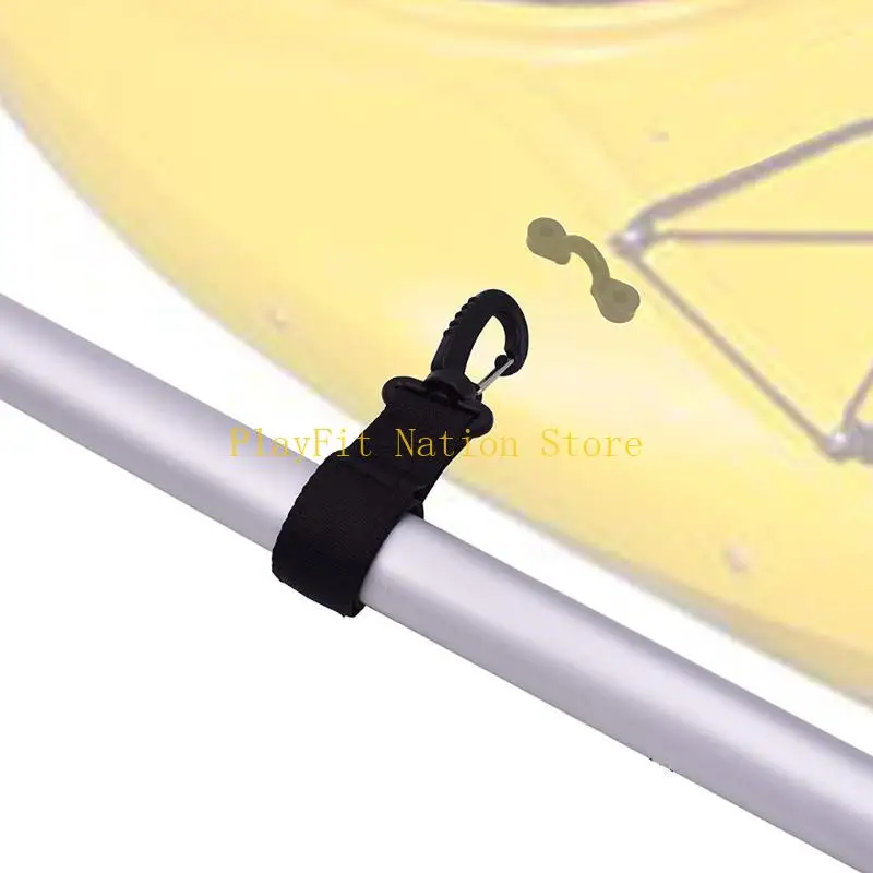 242F 6PCS 보트 패들 클립 카약 패들 골키퍼 카약 패들 스토리지 홀더 카약 노 스냅 클립 카약 카누 보트 패들 부품