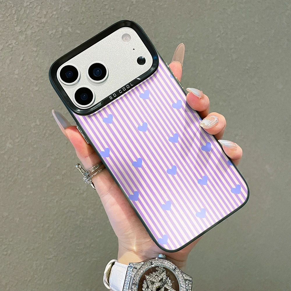 Herz- und Streifenmuster Luxus-Handyhülle für Xiaomi Redmi Note 17 Pro Max Hüllen für Redmi Mi 11 Lite 5G 12 14T 15T 13T Pro Lederhülle – Detail 12