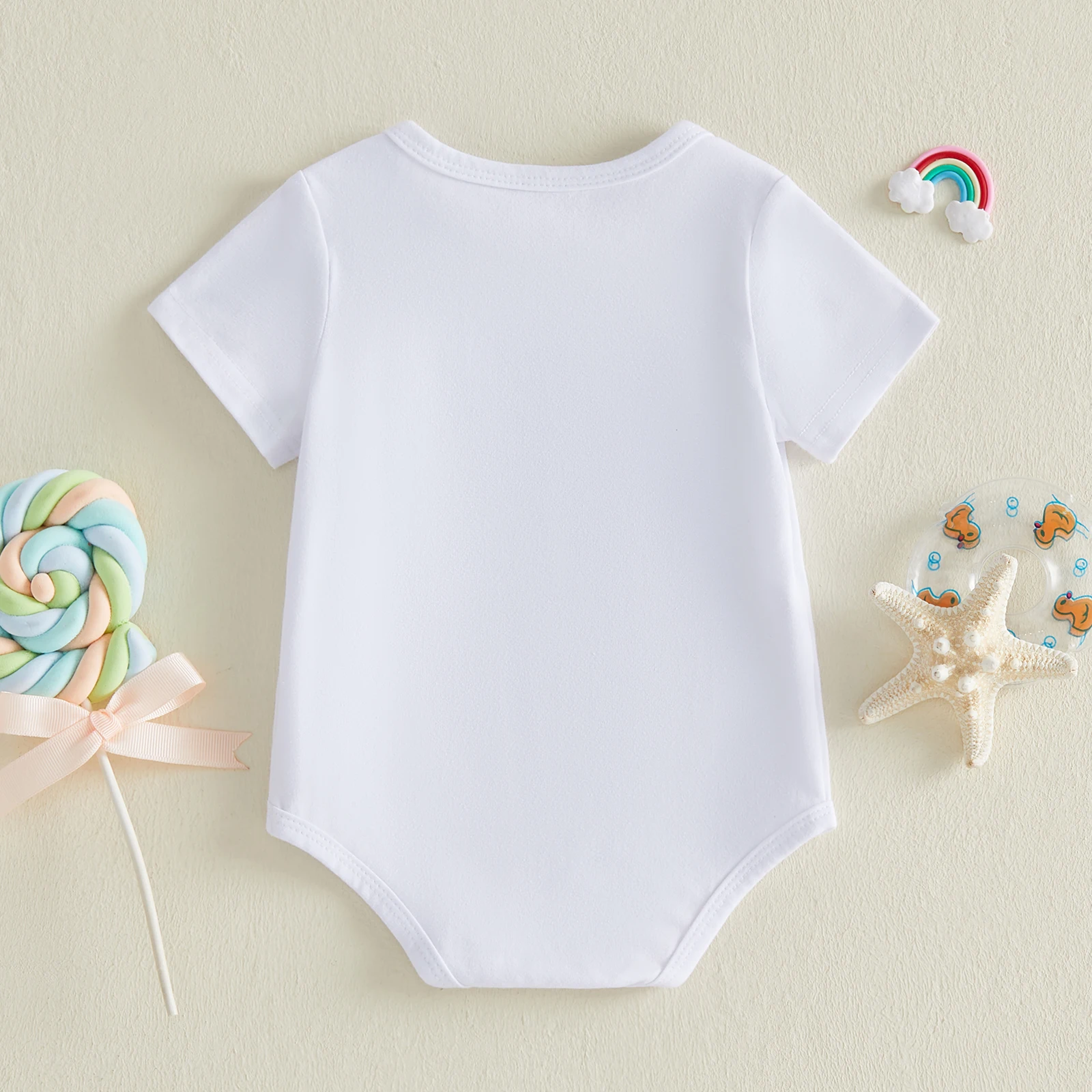 

Летний комбинезон для младенцев с принтом кита, с короткими рукавами и круглым вырезом, милый комбинезон-боди