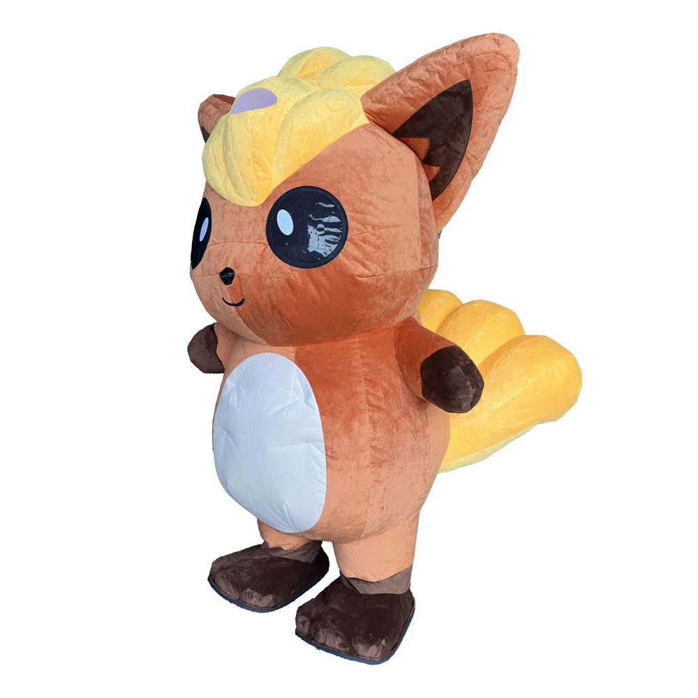 MINISO الخفافيش نفخ أفخم زي التميمة موكب الكبار شخصية تأثيري الحيوان هالوين كرنفال حفلة الدعامة مجموعة لا بطارية