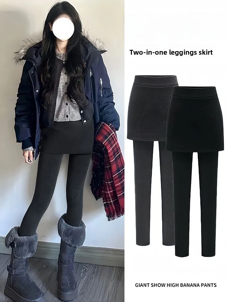 

Deep ey Women's High Waist Slim Fit Bot Pants Spring Autumn New Sle Outwear Trousers Skirt Butt Lifting