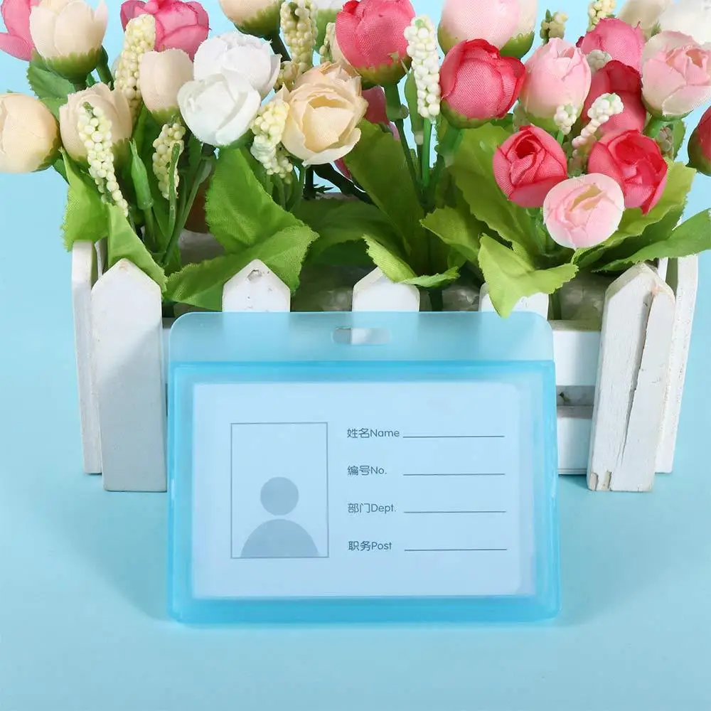 لوازم شفافة أفقية اسم العلامة قابل للسحب مفتاح حامل شارة حامل بطاقة الاسم غطاء حامل بطاقة البنك حامل بطاقة الهوية