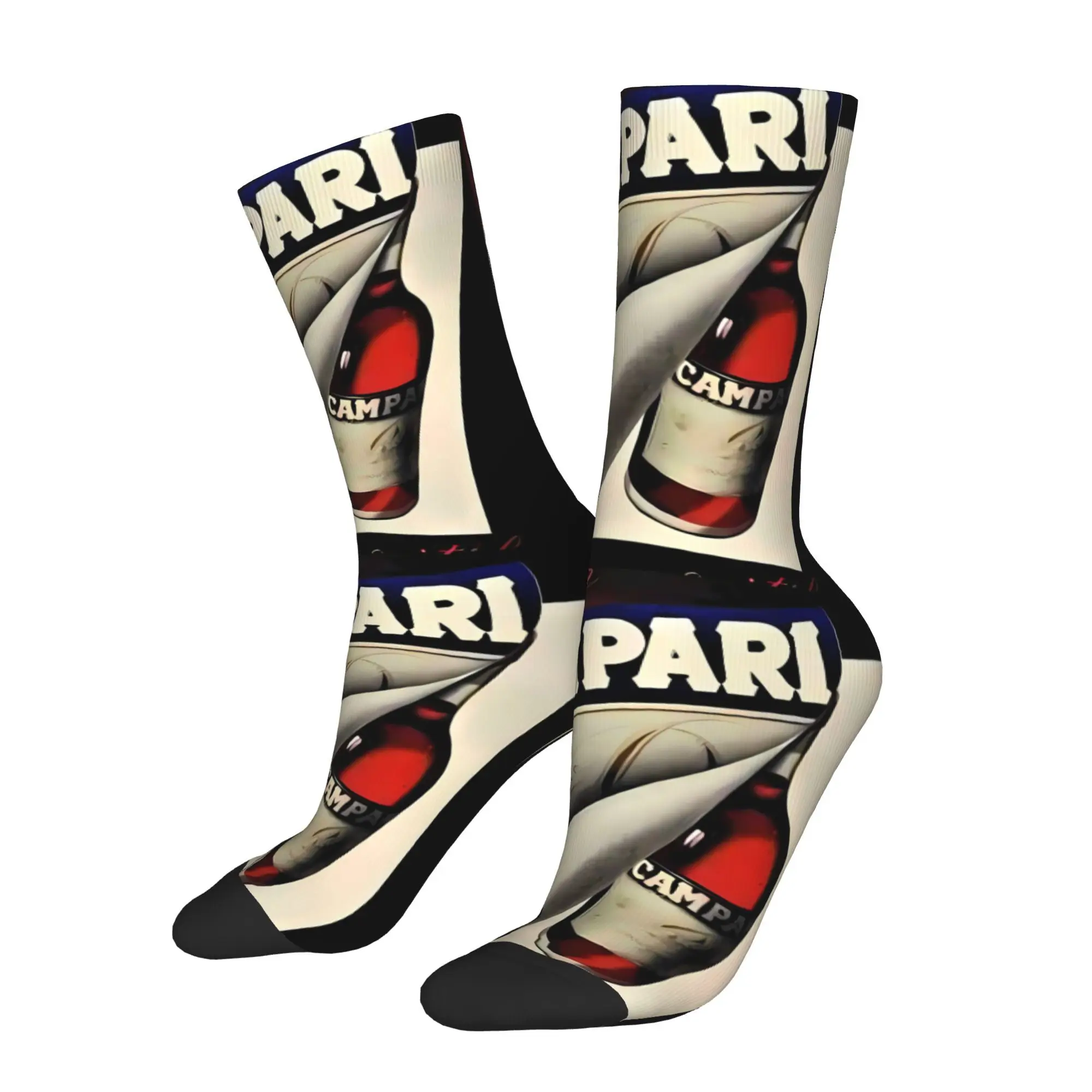 

Retro Aperitif Men's Socks Unisex Hip Hop Seamless Printed Funny Crew Sock Gift