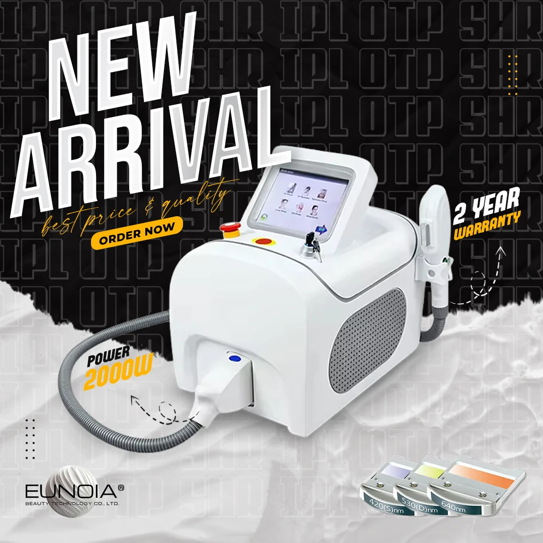 IPL Elight OPT SHR Machine Photorejuvenation Hair Removal Acne Treatment Vascular Therapy Professional Beauty Salon Device
