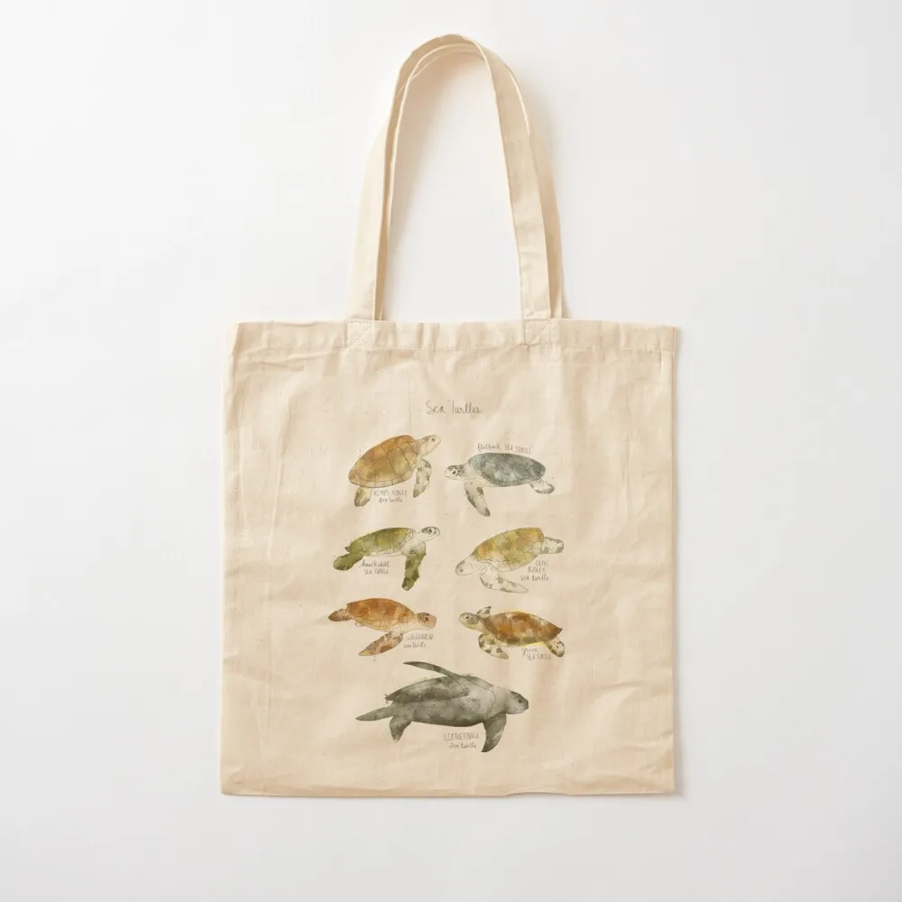 Sea Turtles \t Tote Bag hand bag ladies Cloth bag canvas tote custom fabric