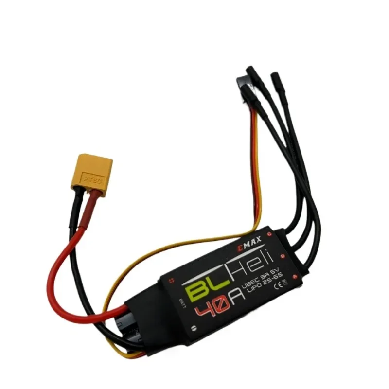 Kit motore a getto RC Barca a getto subacqueo Motore propulsore CW CCW a 4 pale/Sbrushless 40A ESC/Servo Tester/Trasmettitore radio DS600