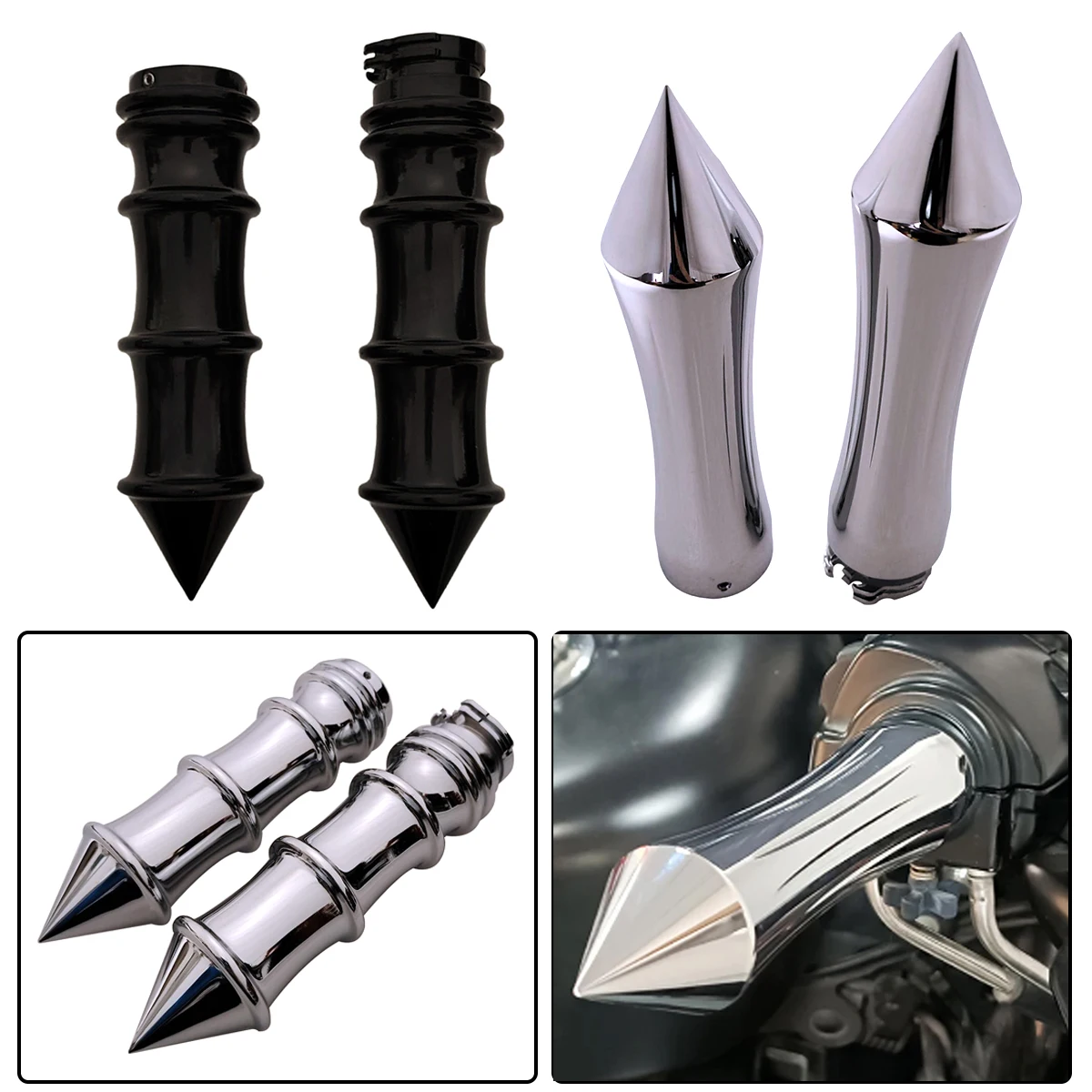 

1"25mm Motorcycle Hand Grips Universal Handlebar Handle Bar For Harley Sportster XL 883 XL1200 Dyna Touring FLHR Softail Fat Boy