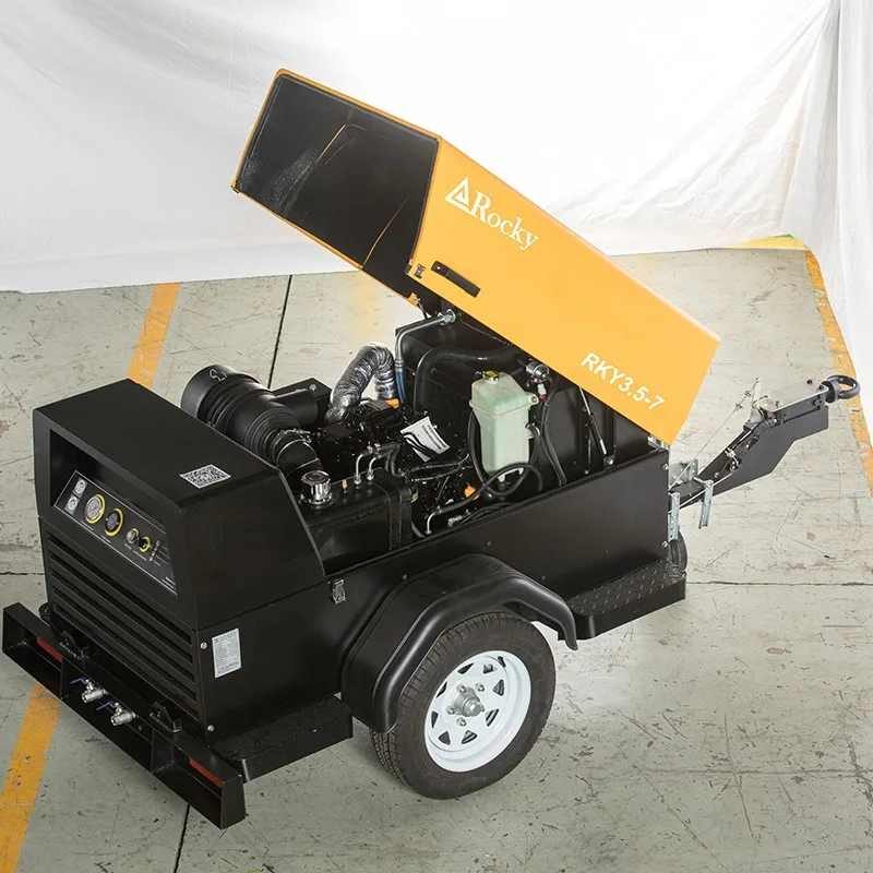 Factory Portable Mobile -powered Air Compressor For Sale