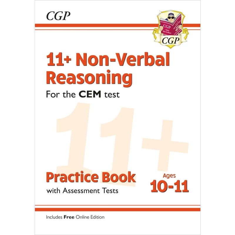 

11 CEM NonVerbal Reasoning Practice Book Assessment Tests Ages 1011 With Online Edition CGP Books 9781789081510
